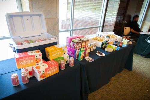 Product Samples at HEI Boulder Conference